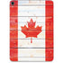 Canada Flag Light Wood Apple iPad Pro Skin